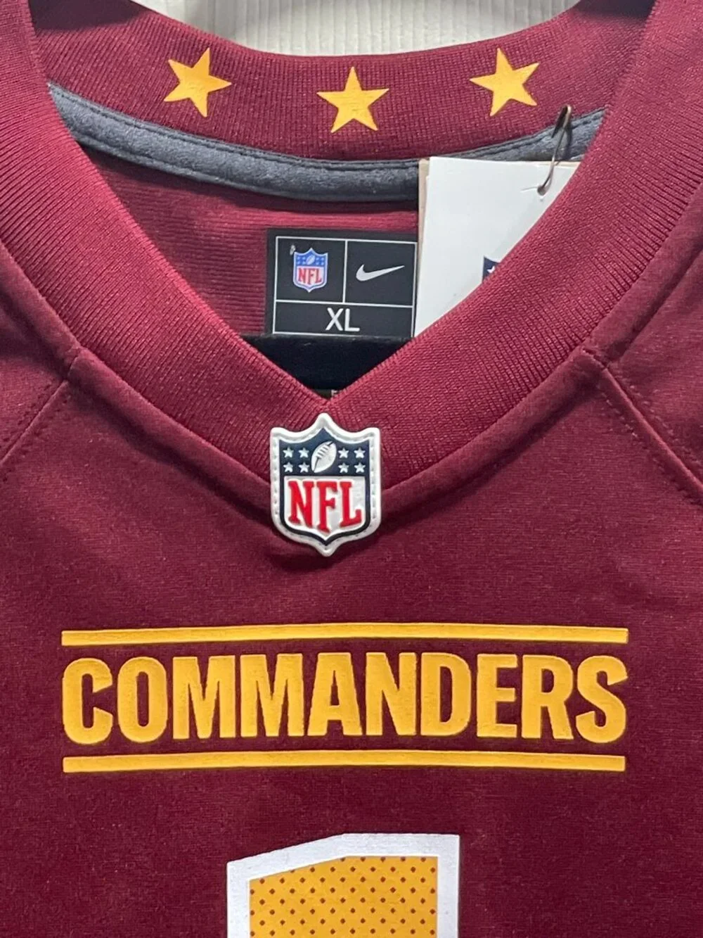 NWT NFL Washington Commanders Deebo Samuel Sr Jersey Youth XL